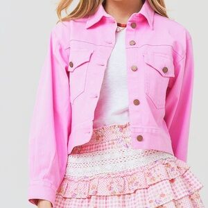 Deluc Irene Pink Jean / Denim Jacket